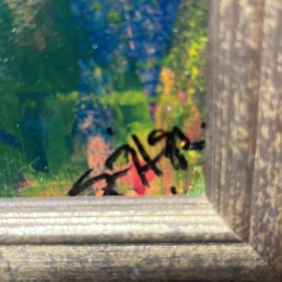 Original Oil Painting “The Park” - Picture 2 of 3